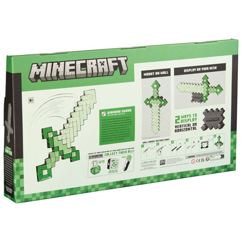 The Noble Collection Minecraft Diamond Sword Collector Replica