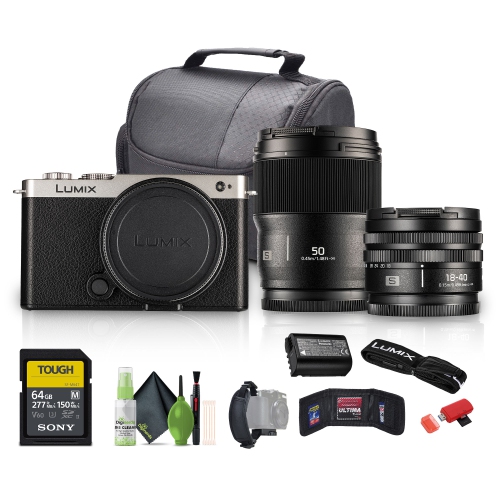 Appareil photo sans miroir Lumix S9 de Panasonic avec objectif 18-40&nbsp;mm f/4,5-6,3