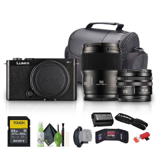 Appareil photo sans miroir Lumix S9 de Panasonic avec objectif f/4,5-6,3 18-40&nbsp;mm