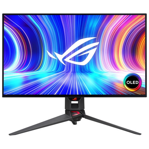 Refurbished - ASUS ROG Swift 26.5" QHD 240Hz 0.03ms GTG OLED G-Sync Gaming Monitor (PG27AQDM)