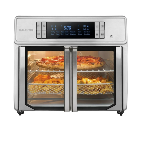 Four friteuse à air chaud numérique 26 pintes MAXX MD Advance de Kalorik – AFO52615SS