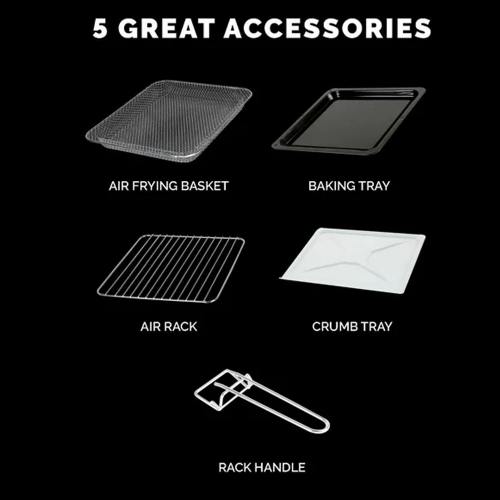 Four friteuse à air chaud numérique 26 pintes MAXX MD Advance de Kalorik – AFO52615SS