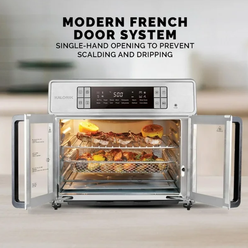 Four friteuse à air chaud numérique 26 pintes MAXX MD Advance de Kalorik – AFO52615SS