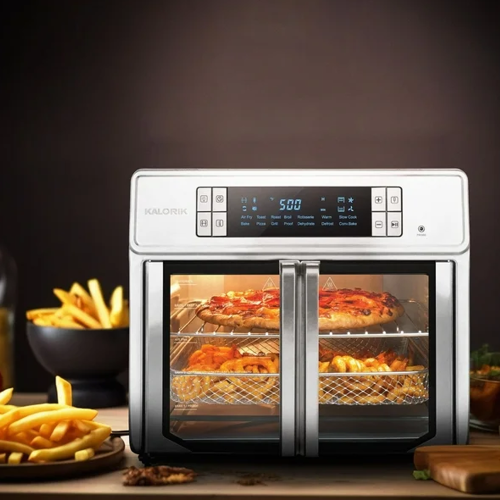 Four friteuse à air chaud numérique 26 pintes MAXX MD Advance de Kalorik – AFO52615SS