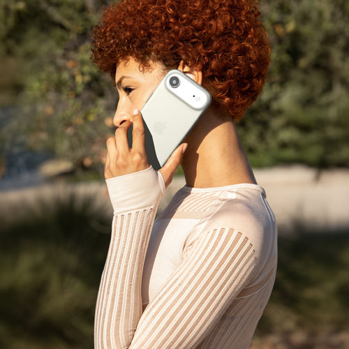 Étui souple ajusté Aire d'Incase Designs avec MagSafe pour iPhone Air - Transparent