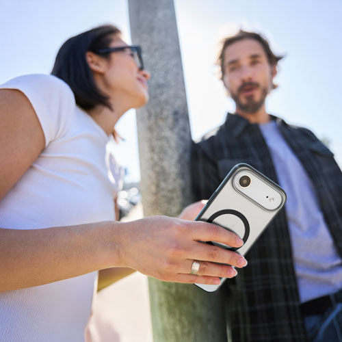 Étui rigide ajusté mince d'Incase Designs avec MagSafe pour iPhone Air - Noir