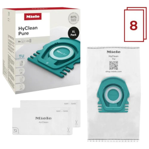 Miele XL-Pack HyClean Air TU Vacuum Dustbags for Miele Guard L1 & Guard S1