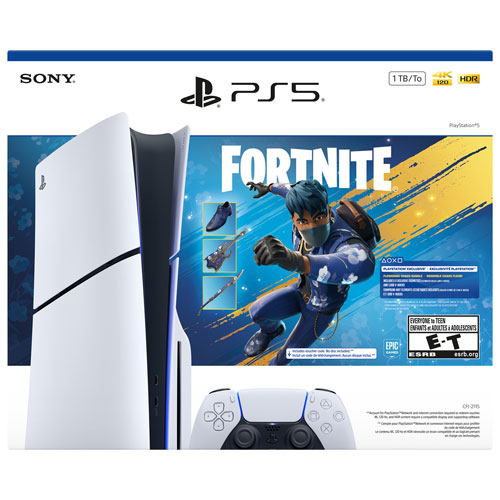 PlayStation 5 Slim Console Fortnite Flowering Chaos Bundle