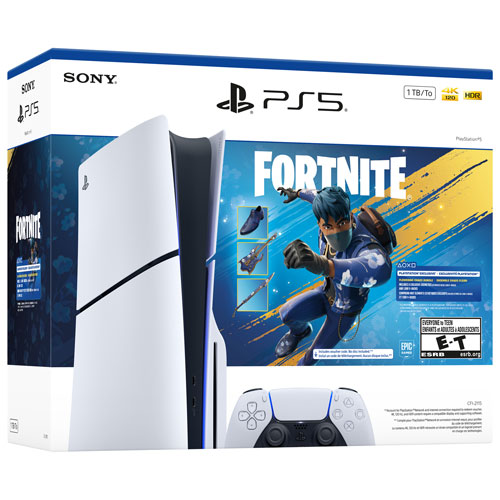 PlayStation 5 Slim Console Fortnite Flowering Chaos Bundle