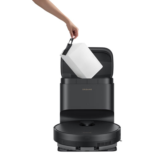 Dreame GoVac 300 Self-Cleaning & Auto-Empty Robot Vacuum & Mop - Black