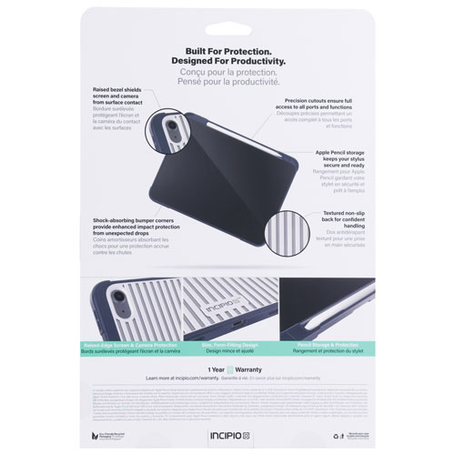 Étui rigide d'Incipio pour iPad - Bleu minuit