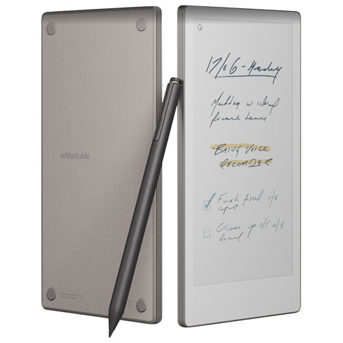 reMarkable Paper Pro Move 7.3" 64GB Paper Tablet with Marker Plus Pen - Silver
