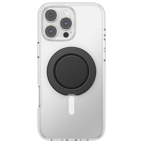 PopSockets PopGrip Kick-Out Universal Cell Phone Grip & Stand with MagSafe - Black
