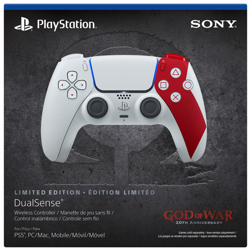 PlayStation 5 DualSense Wireless Controller - God of War 20th Anniversary Limited Edition