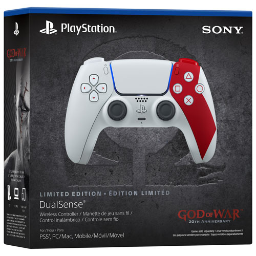 PlayStation 5 DualSense Wireless Controller - God of War 20th Anniversary Limited Edition