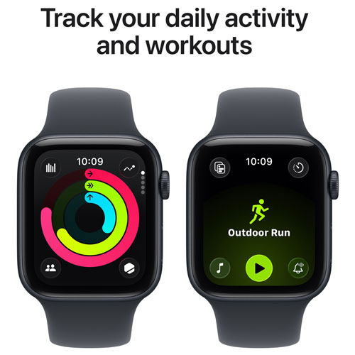 Bell Apple Watch SE 3 44mm Midnight Aluminum Case with Midnight Sport Band - Medium/Large - Monthly Financing