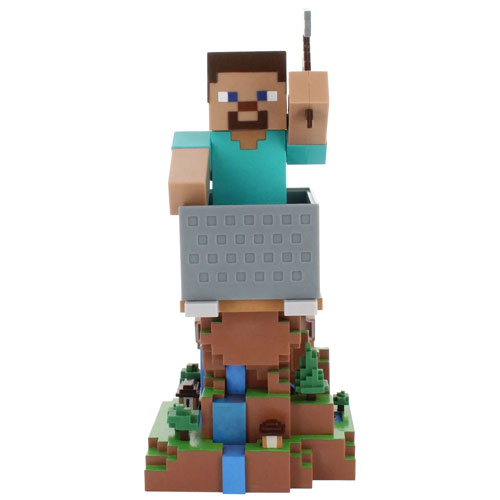 Cable Guys Phone & Controller Holder - Minecraft: Steve