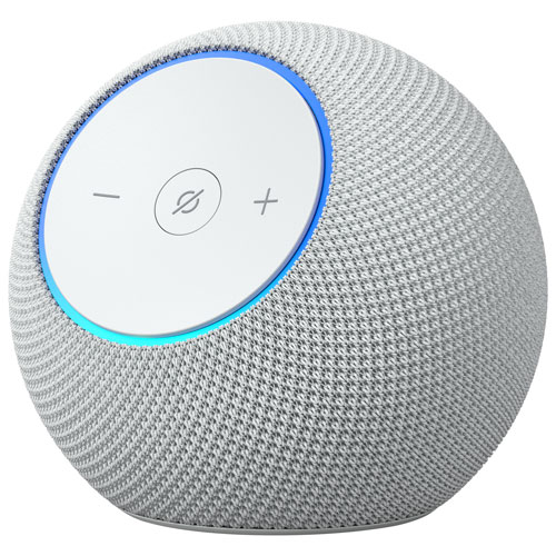 Amazon Echo Dot Max Smart Speaker with Alexa+ - Glacier White