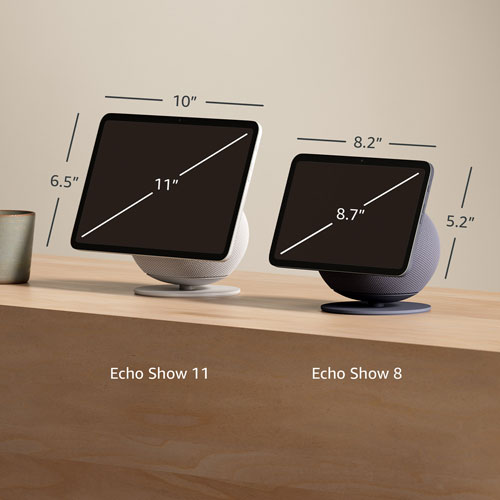 Amazon Echo Show 11 Smart Display with Spatial Audio & Alexa+ - Graphite