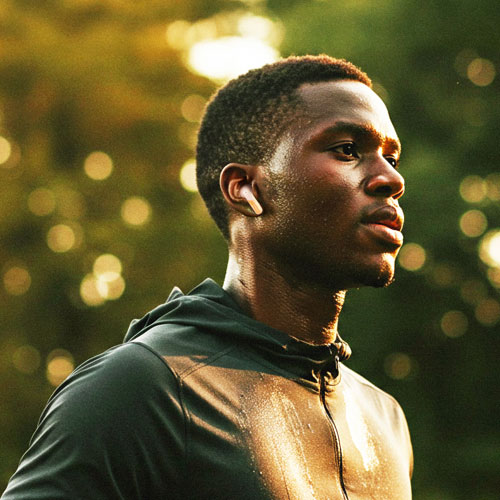 Écouteurs boutons 100 % sans fil à suppression active du bruit Trenchtown de House of Marley - Crème