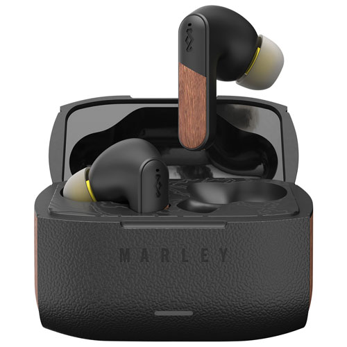 House Of Marley Trenchtown ANC In-Ear Noise Cancelling True Wireless Earbuds - Black