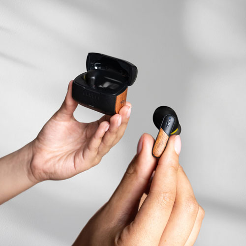 House Of Marley Trenchtown ANC In-Ear Noise Cancelling True Wireless Earbuds - Black