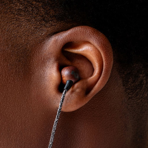 Écouteurs boutons à isolation sonore Smile Jamaica de House of Marley - Noir