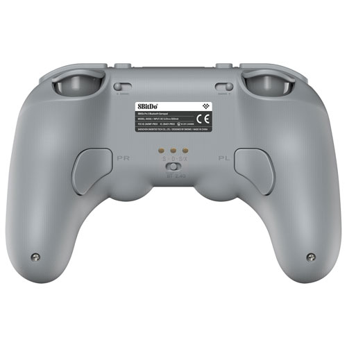 Manette Bluetooth Pro 3 de 8BitDo pour Switch/Switch 2/Windows/Android/iOS - Gris