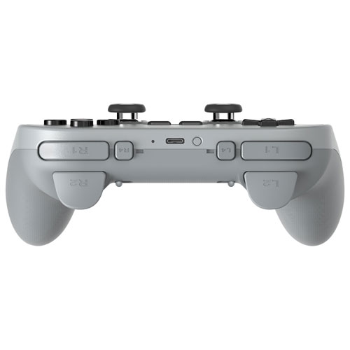 Manette Bluetooth Pro 3 de 8BitDo pour Switch/Switch 2/Windows/Android/iOS - Gris