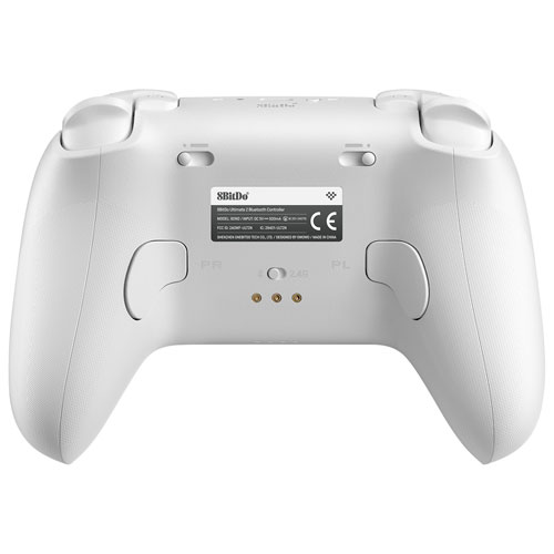 8BitDo Ultimate 3 Bluetooth Controller for Switch/Switch 2/Windows/Android/iOS - White