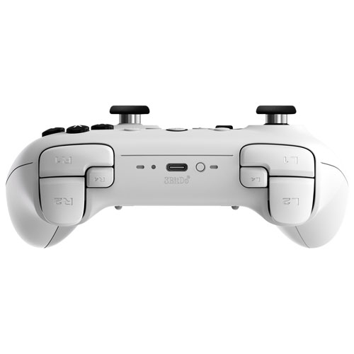 8BitDo Ultimate 3 Bluetooth Controller for Switch/Switch 2/Windows/Android/iOS - White
