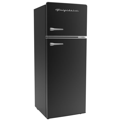 Réfrigérateur rétro à congélateur supérieur 22 po 7,2 pi³ de Frigidaire - Noir