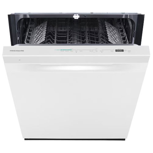 Frigidaire 24" 49dB Built-In Hybrid Dishwasher - White