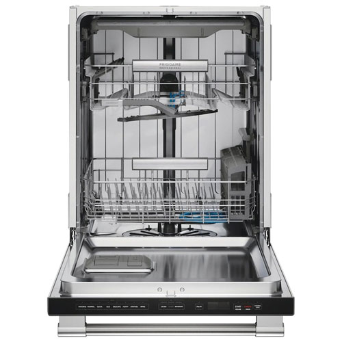 Frigidaire 24" 49dB Built-In Hybrid Dishwasher - White