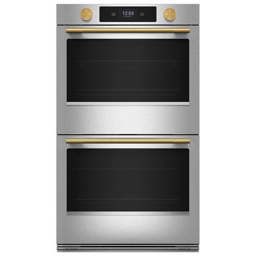 KitchenAid Handle & Knob Hardware Accessory Kit for KitchenAid 30" Double Wall Oven & Microwave Combo - Brass