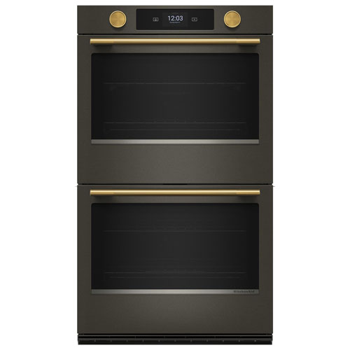 KitchenAid Handle & Knob Hardware Accessory Kit for KitchenAid 30" Double Wall Oven & Microwave Combo - Brass