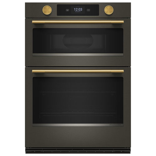 KitchenAid Handle & Knob Hardware Accessory Kit for KitchenAid 30" Double Wall Oven & Microwave Combo - Brass