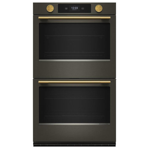 KitchenAid Handle & Knob Hardware Accessory Kit for KitchenAid 30" Double Wall Oven & Microwave Combo - Brass