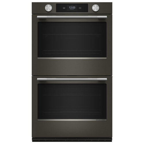 Trousse de poignées et boutons pour ensemble avec four mural double et micro-ondes de 30 po de KitchenAid - Acier inoxydable