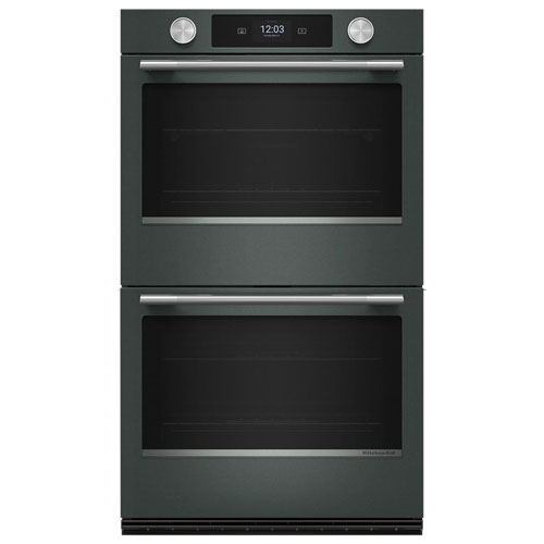 Trousse de poignées et boutons pour ensemble avec four mural double et micro-ondes de 30 po de KitchenAid - Acier inoxydable