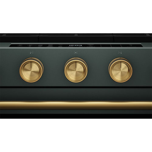 KitchenAid 6-Piece Handle & Knob Hardware Accessory Kit for Slide-In Convection Electric Range - Brass