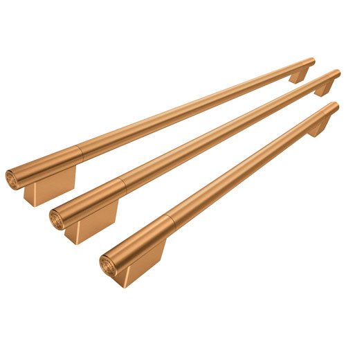 Trousse de poignées pour réfrigérateur encastrable à deux portes à congélateur inférieur de 36 po de KitchenAid - Bronze