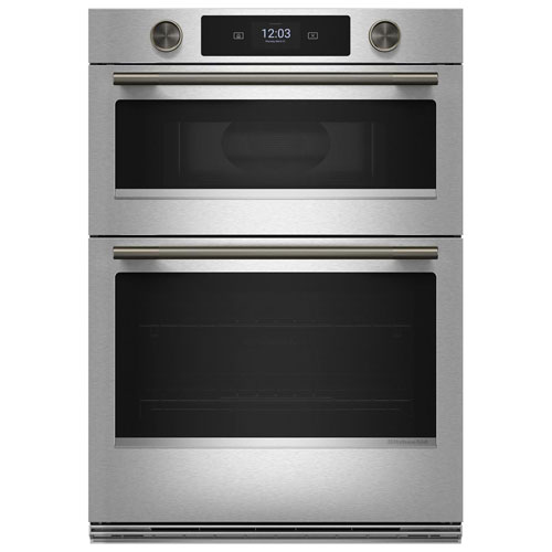 KitchenAid Handle & Knob Hardware Accessory Kit for 30" Double Wall Oven & Microwave Combo - Black Ore