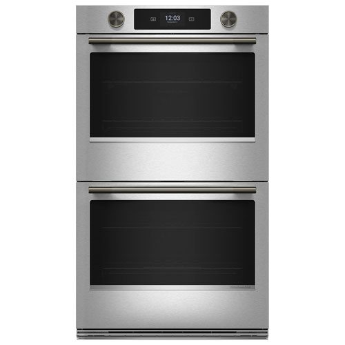 KitchenAid Handle & Knob Hardware Accessory Kit for 30" Double Wall Oven & Microwave Combo - Black Ore