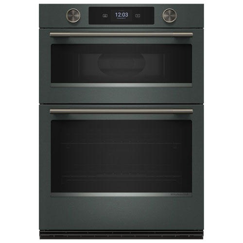 KitchenAid Handle & Knob Hardware Accessory Kit for 30" Double Wall Oven & Microwave Combo - Black Ore