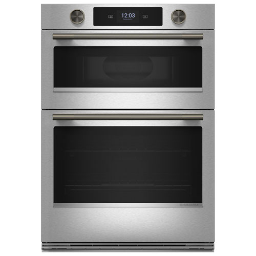 KitchenAid Handle & Knob Hardware Accessory Kit for 30" Double Wall Oven & Microwave Combo - Black Ore