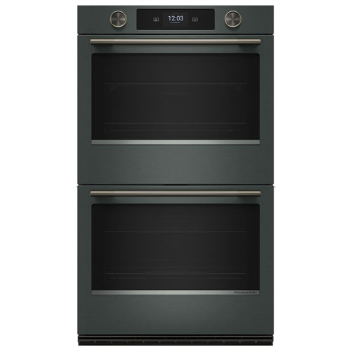 KitchenAid Handle & Knob Hardware Accessory Kit for 30" Double Wall Oven & Microwave Combo - Black Ore