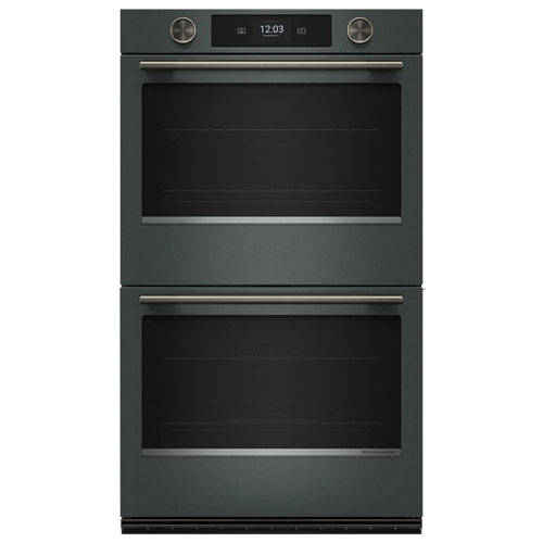 KitchenAid Handle & Knob Hardware Accessory Kit for 30" Double Wall Oven & Microwave Combo - Black Ore