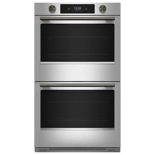 KitchenAid Handle & Knob Hardware Accessory Kit for 30" Double Wall Oven & Microwave Combo - Black Ore