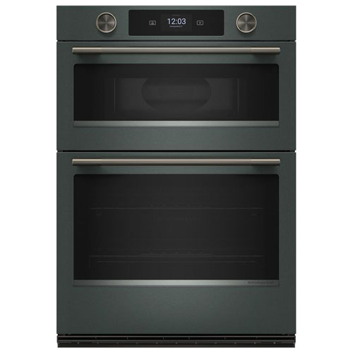 KitchenAid Handle & Knob Hardware Accessory Kit for 30" Double Wall Oven & Microwave Combo - Black Ore